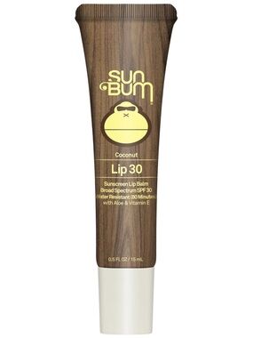 3/$12 Sun Bum Clear Coconut Sunscreen Lip Balm .5oz